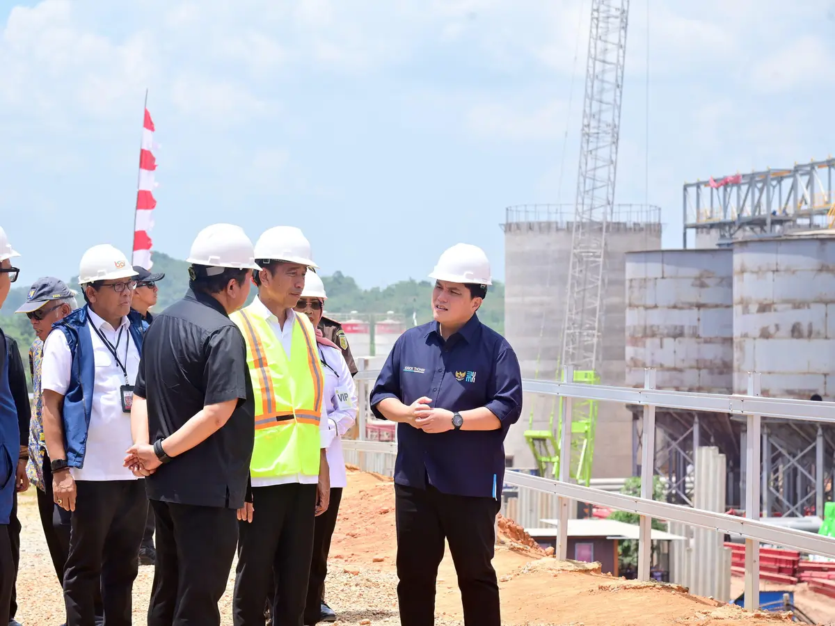 Smelter Raksasa Kebanggaan Jokowi Milik Grup CNI Ditargetkan Commissioning Sebelum Lengser (Ilustrasi)